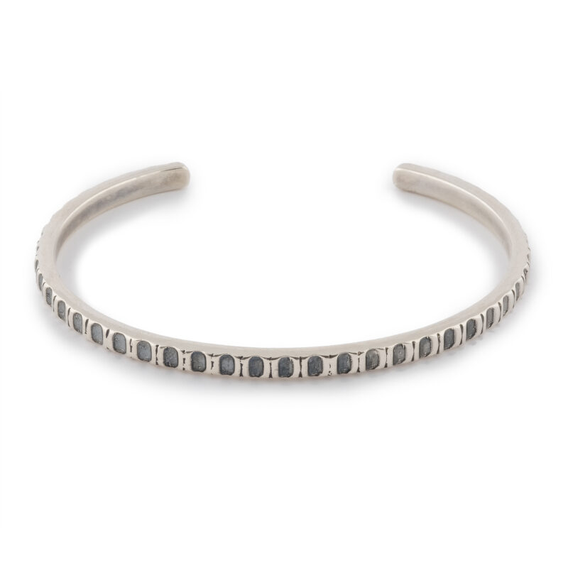 sspp036ag 01 Pulseira prata oxidada Sweet - Image 1