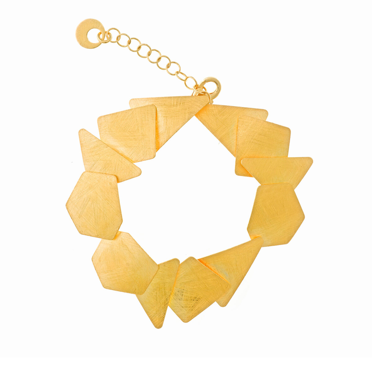 Pulseira prata dourada Bamboo Collection - Image 1