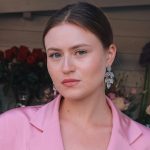 Brincos prata dourada Mary (citrino) - Image 2