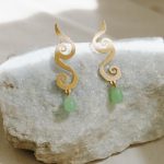 Brincos dourados MAR (murano) - Image 3