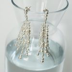 Brincos prata clara MALVASIA (chuva de bagos) - Image 3