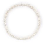 Colar pérolas barrocas gémeas