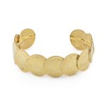 Pulseira prata dourada (Coin Collection)