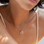 Colar com pendente em prata Pampalonia (mini peónia) - Image 2