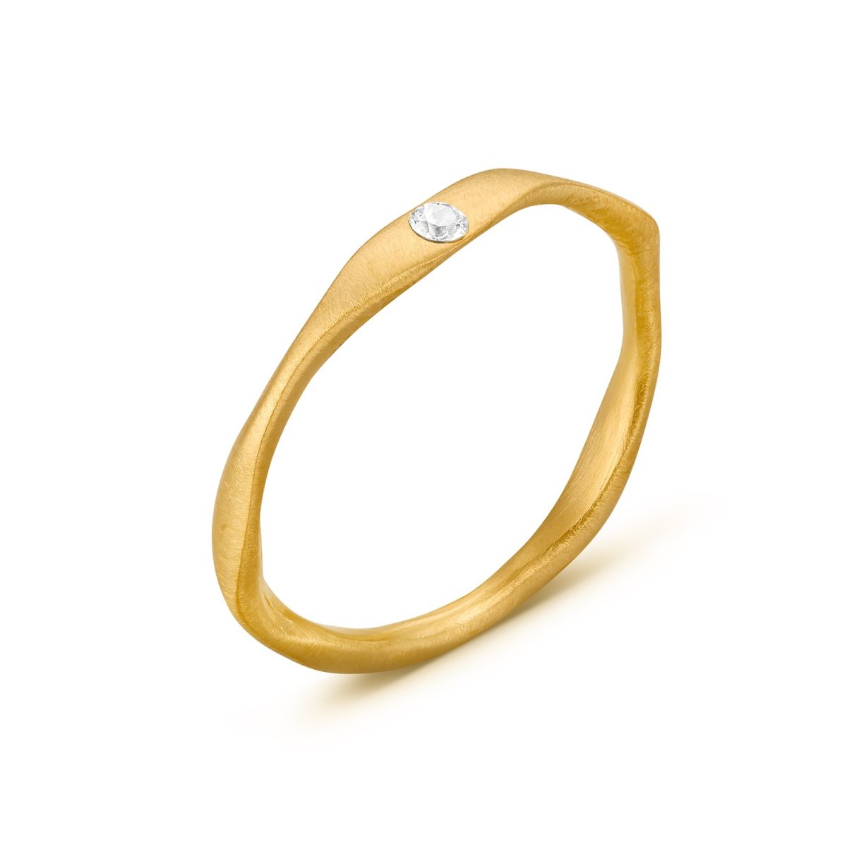 Anel dourado Garbet - Image 1