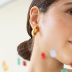 Brincos dourados Addaia (3 muranos) - Image 2