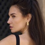 Brincos prata dourada Mini Charm (Filigree Collection) - Image 2