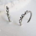 Brincos em prata clara Guspira Collection (haste redonda) - Image 3