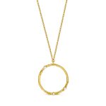 Colar em prata dourada Guspira Collection