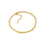 Pulseira em prata dourada Guspira Collection