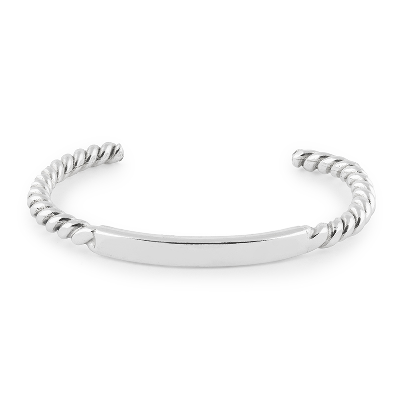 385A Pulseira em prata oxidada  (Knot collection) - Image 1