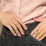 Anel em prata dourada Mary (Louise Collection) - Image 2