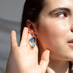 Brincos prata clara New Gaudi L (Casa Batló) - Image 2