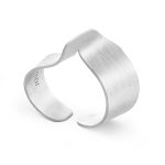 Anel em prata clara Xaluc