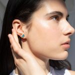 Brincos em prata dourada Fruits S (Casa Batló) - Image 2