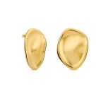 Brincos dourados cala maior (Cala collection)