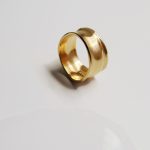 Anel dourado Cala - Image 3