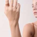 Anel dourado Aube - Image 2