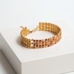 Pulseira dourada chuva de luzes (Aube collection) - Image 3