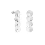 Brincos prata clara UMBRELLA