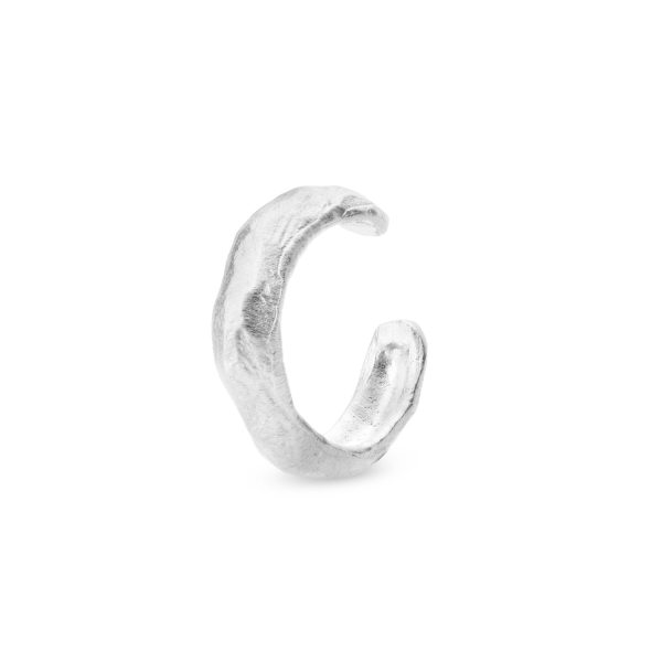Earcuff prata clara  (Sauma collection)