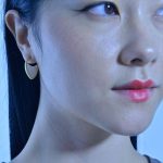 Brincos prata dourada e madrepérola elipse (Life in Gold collection) - Image 2